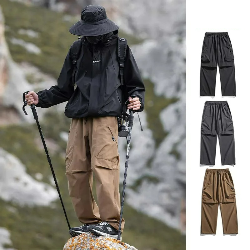 Outdoor Sport Waterproof Pants - Herren-Kletterhose, winddicht, regenfest, Radhose, Wanderhose, Cargohose,