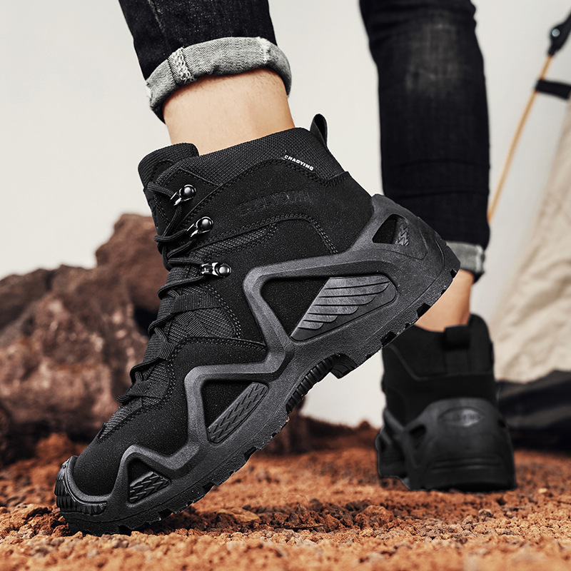 Outdoor Sport Activity - Herrenstiefel, ultraleichte taktische Wüstenstiefel, Outdoor-Wanderschuhe für
