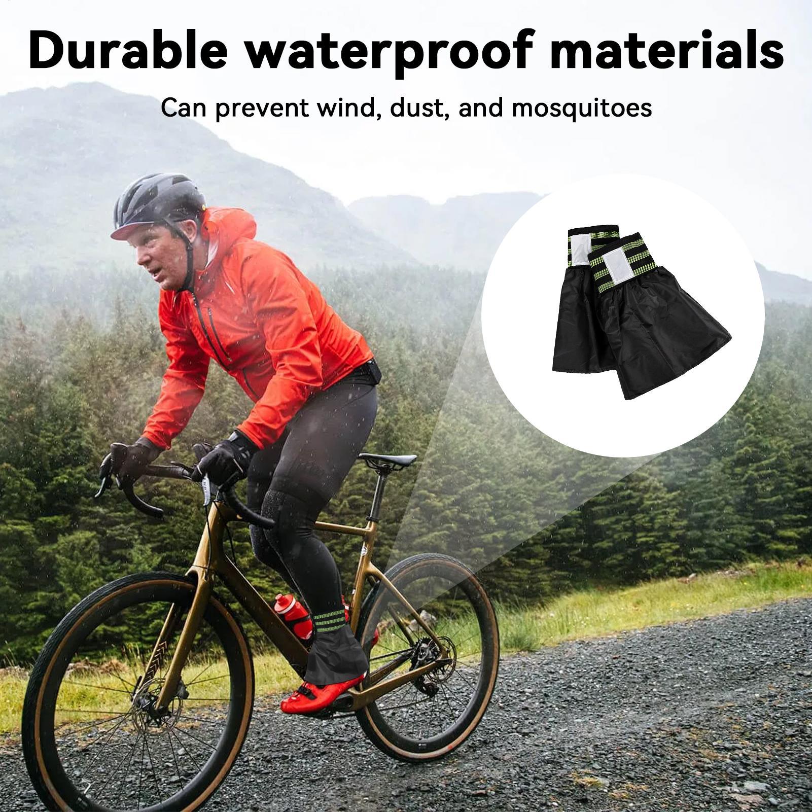 Outdoor Sport Leggings - Wasserdichte, atmungsaktive Beinmanschetten für Radfahrer, verstellbare,