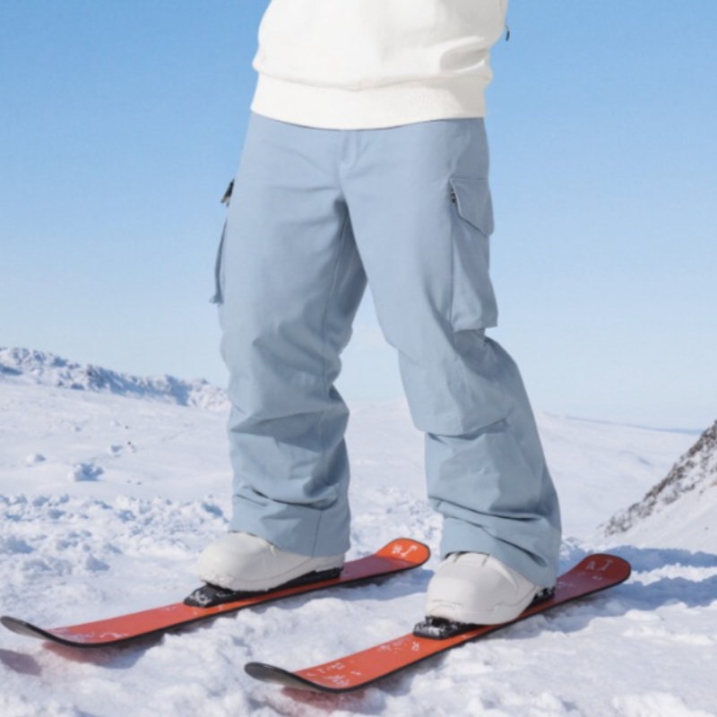 Outdoor Sport Waterproof Pants - Neue Herren-Skihose Einfarbig Sportlich Warm Winddicht