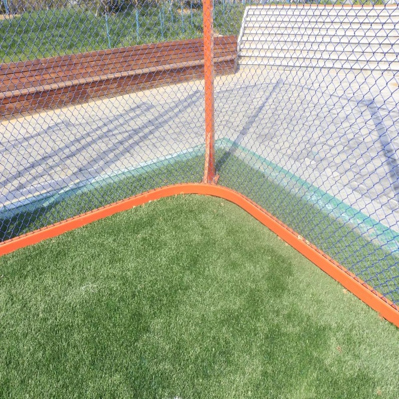 Indoor-Outdoor-Fußballkäfig, g – Outdoor Sport Court Flooring Bewertung und Preis