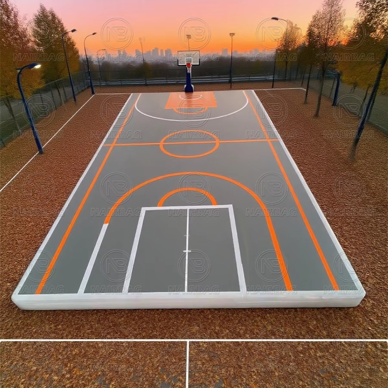 Aufblasbare Sportplätze: Airtr – Outdoor Sport Court Flooring Bewertung und Preis
