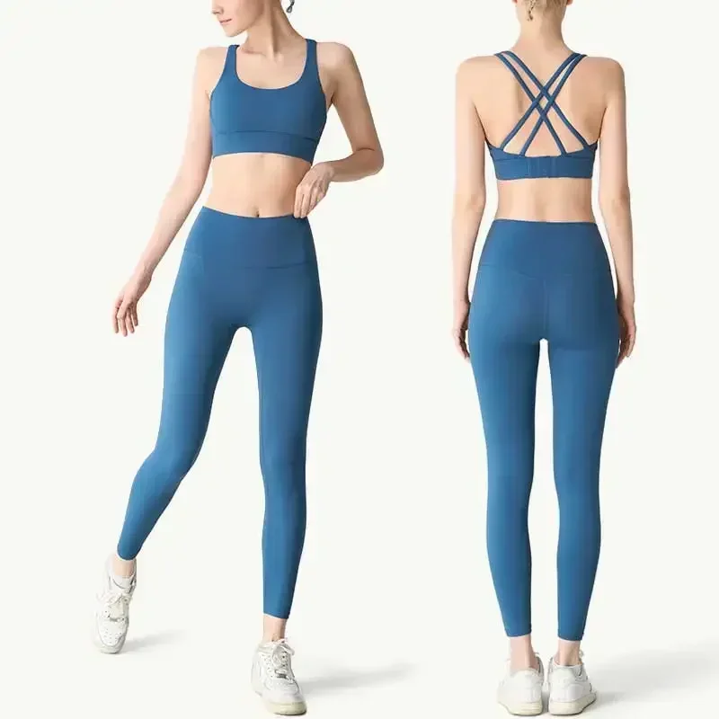 Damen 2-teiliges Yoga-Set: Sex – Outdoor Sport Leggings Bewertung und Preis